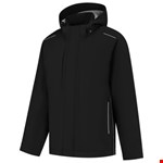 Tricorp Winter Tech Shell Accent zwart-grijs M