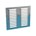 Nedco schoepenrooster alu. 300 x 250 mm hoog