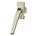 AXA raamsluiting 3308 - met drukknop - draairichting 1-4 - links draaiend - F2 - 3308-42-92/6