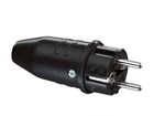 Qwatt Pro stekker RA/PA kort - volrub IP44 - 2,5 mm - zwart - 2010002