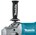 Makita haakse slijper 230V - GA7070X1 - 2800W - ∅180mm - met vastzetschakelaar - in doos