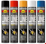 Rust-Oleum lijnmarkering - Hard Hat - geel - 0.75l - spuitbus