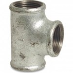 T-stuk - Fig.130 - Staal verzinkt - binnen/binnen/binnen - 2.1/2"