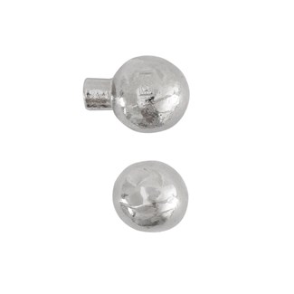Dauby meubelknop - Pure PT-25 - wit brons - 25 mm