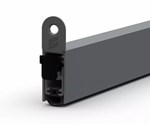 EllenMatic Uni-Proof automatische valdorpel alu. 928 mm
