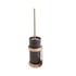 Dauby toiletborstel houder - Pure Plus - ruw brons - blackpot