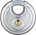 ABUS discus hangslot - 70 mm - 220/70 VS - RVS