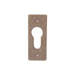 Dauby cilinderrozet - Pure PBTC / Q - ruw brons - 30x68 mm
