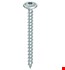 HECO TOPIX-plus tellerkopschroeven - verzinkt - 6x80 mm - T30 - voldraad - 100 st