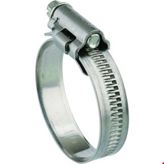 Mikalor slangklem - 40 - 60 mm - 12 mm - ASFA-S - W1 - gegalvaniseerd staal - 21030021