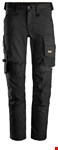 Snickers Workwear 6341 Werkbroek grijs/zwart - maat 58