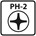 Hoenderdaal metaalschroef [200x] - VZ - platkop - PH-2 - M4x20mm