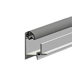 Ellen aanslagprofiel - AV-15-10 - 5000mm - geanodiseerd aluminium