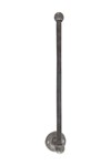 Dauby toiletrolhouder enkel - Pure Plus - ruw metaal - 350 mm - rechts
