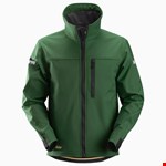Snickers Workwear 1200 Softshell werkjas bosgroen/zwart - maat 3XL