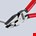 Knipex kracht-combinatietang - 180 mm - kop gepolijst - 02 02 180