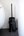 Dauby toiletborstel houder - Pure Plus - verouderd ijzer zwart - blackpot