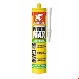 Griffon houtconstructielijm - WoodMax D4 - SM-Polymeer - 380 gram - 6311124