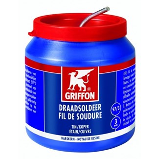 Griffon draadsoldeer - tin/koper 97/3 HK - 3mm 500gram - 6312653