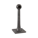 Dauby lange steun - Pure Plus Square - ruw metaal - vierkant - links