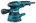 Makita excenter schuurmachine 230V - BO5041K - 300W - in koffer