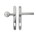 Dauby veiligheidsbeslag knop/kruk - Pure TOP + PH1930 - wit brons - profielcilinder 92 mm