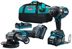 Makita accu combiset - slijpen/bevestigen - DK0139G202 - 40V Max - 2x4.0 Ah accu en snellader - in tas