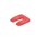 Gebr. Bodegraven uitvulplaatjes - GB-34605 - 5 mm (144-box) rood