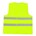 Opsial veiligheidsvest - 2 strepen - high visibility - geel - maat L