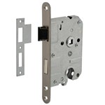 Intersteel dag- en nachtslot - doornmaat 50 mm - cilinder - 55 mm - RVS geborsteld