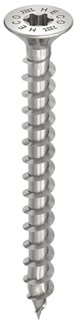 HECO TOPIX-plus schroeven - platkop RVS A2 - 6x80 mm - Torx T-30 (HD30) - voldraad - 100 st