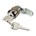 Euro Locks automaatcilinder met speciale lip 22mm draad 