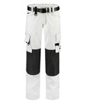 Tricorp worker canvas met cordura - Workwear - 502009 - wit/donkergrijs - maat 54
