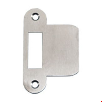 Nemef sluitplaat afgerond VP635/17/U RVS - lange lip