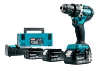 Makita boor-/schroefmachine - DDF484RT3J- 18V - 3x5.0 Ah accu en snellader - in Mbox