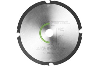 Festool diamant cirkelzaagblad - ABRASIVE MATERIALS -  168x1.8x20 F4