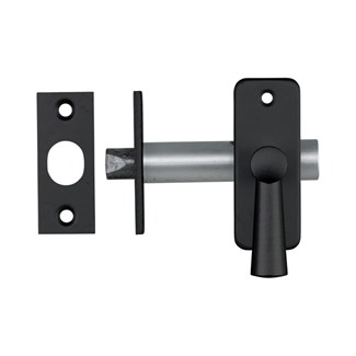 AXA 7320-50-38/E inboorgrendel met sluitplaat - doornmaat 50mm zwart 