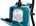 Makita accu rugstofzuiger - DVC665ZU - 2x18V - excl. accu en lader - machine aansluiting en 3 adapters - met AWS zender - in doos
