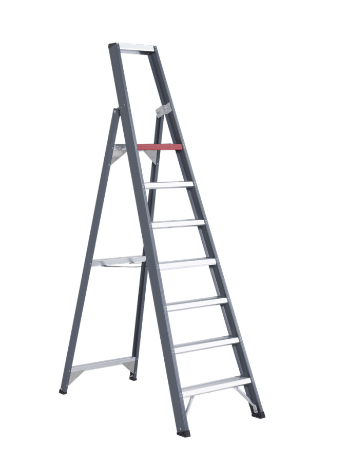 Altrex enkel oploopbare trap - Falco - FEO 7 - max. werkhoogte 3,65 m - 7 treden