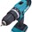 Makita klopboor-/schroefmachine - HP488DWAE - 18 V - 2x2,0 Ah accu en lader - in koffer