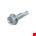 Proftec zelfborende plaatschroef [200x] - VZ - 6K - SW-8 - 4.8x38mm