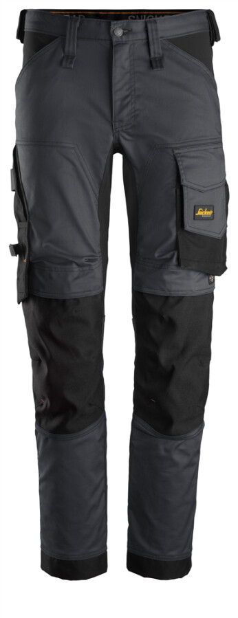 Snickers Workwear 6341 Werkbroek grijs/zwart - maat 46