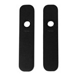 Ivana aluminium clickschild - loop - mat zwart