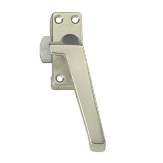 AXA raamsluiting 3308 - met drukknop en nok - draairichting 2-3 - rechtsdraaiend - alu F2 - 3308-31-92/E