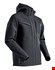 MASCOT Customized Softshell jas capuchon - 22086-662 - zwart - maat XXL