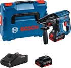 Bosch accu boorhamer - GBH 18V-21 - SDS-Plus - 18V - 2.0J - 2x4.0 Ah accu en snellader - in L-Boxx