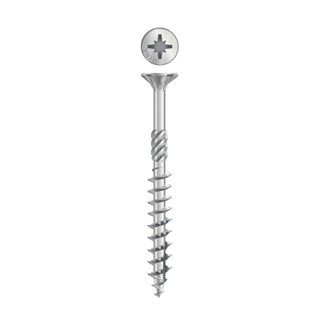 Dynaplus constructieschroef [100x] - VZ - platkop - TX-30 - 6.0x45/30mm