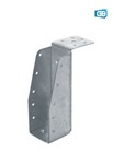 Gebr. Bodegraven balkdrager GBS-LL - 71x196mm - 1,5mm - RVS A2