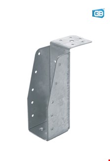 Gebr. Bodegraven balkdrager GBS-LL - 71x196mm - 1,5mm - RVS A2