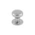 Dauby deurknop op rozet - Pure PHR / 50 - wit brons - 45 mm